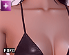 goth chained bra