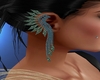 India Peacock Earrings