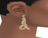 gold snake earromgs