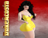 Mini Dress Yelow