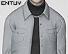 Grey Jacket  + Necklace