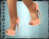 ^AZ^Peach Heels