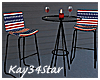 July 4th Tall Pose Table