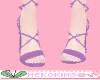 Lace Shoes Lilac