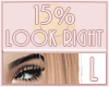 Left Eye Right 15%