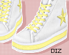 !!D Star Kicks Yellow