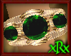 Gold Emerald Bracelet