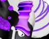 Purple Paw Warmers M