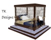 TK-4 Poster Bed w/Lace