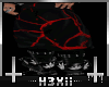Cracked Shorts Red