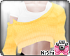 [Nish] Pullover Yellow