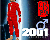 2001 Spacesuit -red M