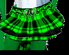 Green Black Skirt F