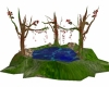 animated flower pond