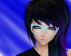 (DM)Blue nerd glasses