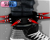 !!S L Ankle Spike Red
