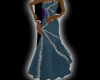 Gown Night Dress Aqua