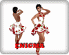 E Spring Red Dress