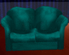 Teal Chill Couch