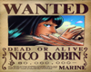 Nico Robin Wanted Poster