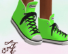 green shoe l