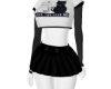 white&black outfit
