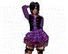 Plaid Me Purple Dress