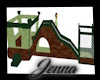 Jungle bouncehouse/slide