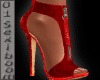 (X)Sandals red velvet