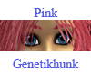 Pink Female Eyebrows