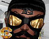 Hw) Golden Fighter Mask