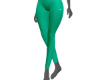 gym pants green
