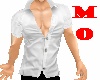 [M] White Shirt Top Man