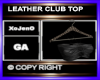 LEATHER CLUB TOP