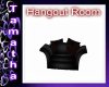 Black / red chair