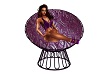 purple pasion cdle chair