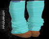 Cardi Teal Booties