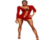 Womans Red Outfit