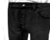 black washed jeans