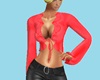 Chloe Ruffles Red