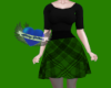 Plaid You're Mine gn/bk