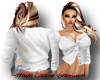DeLa* White Mini Sweater