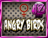 (JZ)AngryBirdsHoodyBlkF