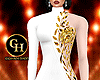 *GH* White & Gold Gown