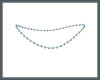 Blue Pearl Waist Chain