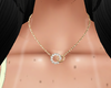 𝓚|gold pearl necklace