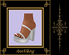 Eva: Silver Sandals