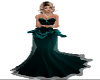 Teal Fantacy Gown
