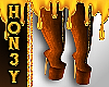 HON3Y*VelvetOran Zip