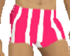 M swimwear stripes pink